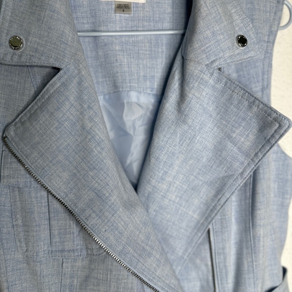 Calvin Klein Sky Blue Sleeveless Midi Dress - Picture 3 of 11